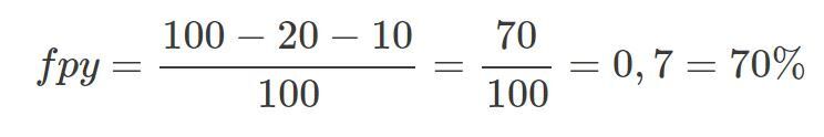 fpy Berechnung Formel